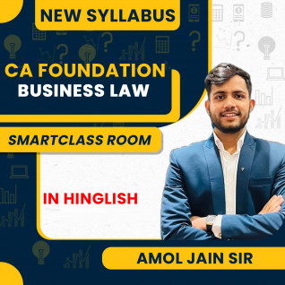 CA Foundation Business Law Smartclass Room Online Batch by Amol Jain Sir 