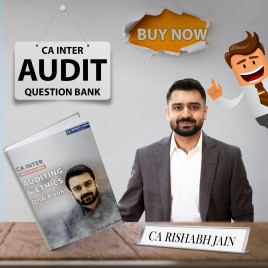 CA Rishabh Jain Auditing &amp; Ethics Questionnaire Book For CA Inter: Study Material