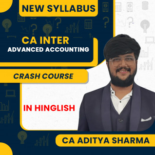 CA Aaditya Sharma Advanced Accounting Crash Course Online Classes For CA Inter