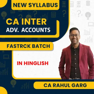 CA Inter Advance Accounts Fastrack Batch : Online Classes