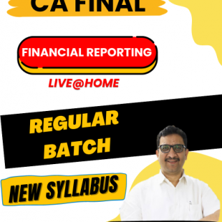 CA Parveen Sharma Financial Reporting (FR) Regular Live Classes For CA Final: Online Classes