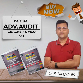CA Pankaj Garg Advanced Auditing Cracker Book 16th Edition For CA Final: Study Material