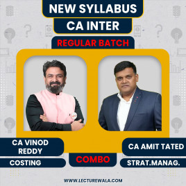 CA Vinod Reddy Costing &amp; CA Amit Tated SM Regular Online Classes For CA Inter