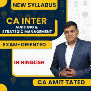 CA Inter Audit & SM New Exam Oriented Platinum Batch by CA Amit Tated