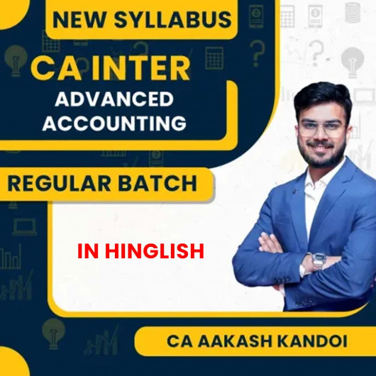 CA Inter New Syllabus Advanced Accounting Regular Classes By CA Aakash Kandoi