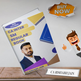 CA Rishabh Jain Strategic Management Book Set For CA Inter: Study Material