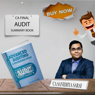CA FINAL Audit Summary Book By CA Sanidhya Saraf: Study Material
