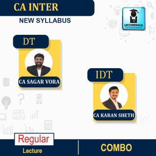 CA Inter Taxation Combo Regular Batch : Video Lecture + Study Material CA Karan Sheth (For May / Nov 2023)