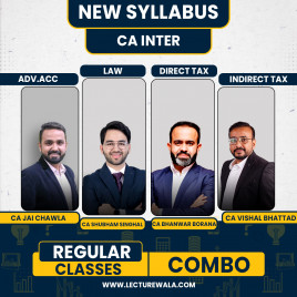 CA inter New Syllabus Group - 1 Combo Regular Batch By Vsmart Academy