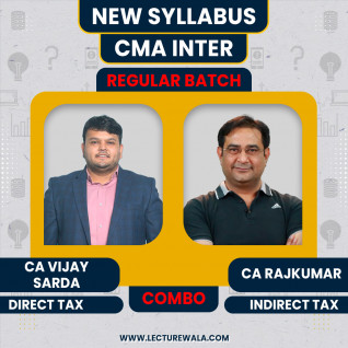 CA Vijay Sarda DT & CA Rajkumar Gst And Custom Combo Regular Online Classes For CMA Inter: Google Drive Classes