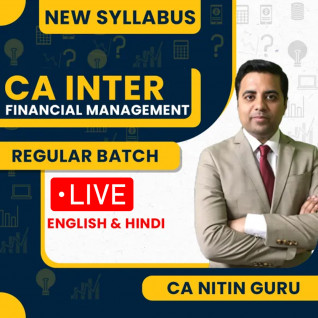 CA Inter Live Financial Management by CA Nitin Guru
