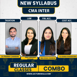  Pranav Chandak Academy Group 1 Combo Regular Batch For CMA Inter 