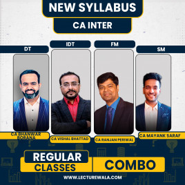 Ranjan Periwal Classes FMSM &amp; Taxation Combo Regular Batch For CA Inter 