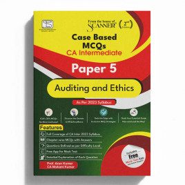 CA Inter Paper - 5 Auditing and Ethics MCQ Hard-book : Online Study Material