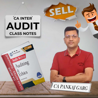CA Pankaj Garg Auditing Class NOTES For CA Inter : Study Material