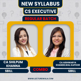 CA Aishwarya Khandelwal Kapoor &amp; CA Shilpum Khanna Setting Up of Business, Industrial &amp; Labour Laws Regular Online Classes For CS Executive