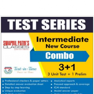 CA Inter Accounting & Law Test Series Combo By CA Anand Bhangariya & CA Ankita Patni : TEST SERIES.