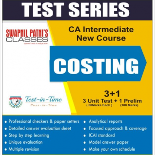 CA Inter Costing Test Series : By CA Harshad Jaju (For NOV 2022)