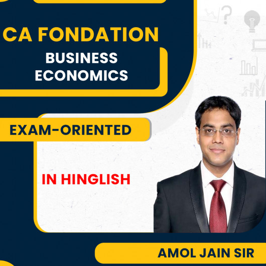  CA Foundation Business Economics Exam-Oriented Smart Classroom Batch by Pavan Sir : Smart Classroom