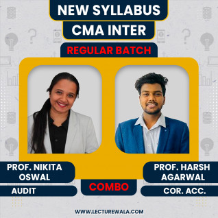 Prof. Nikita Oswal Prof. Harsh Agarwal Corporate Accounting And Auditing COMBO For CMA Inter Group 2 : Google Drive Classes