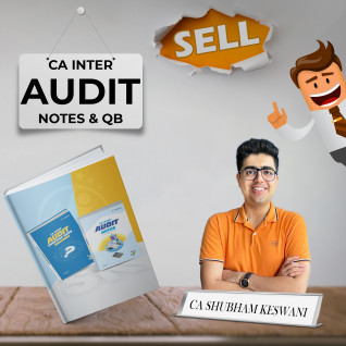 CA Inter Audit Notes & Question BankBy CA Shubham Keswani for May 2024