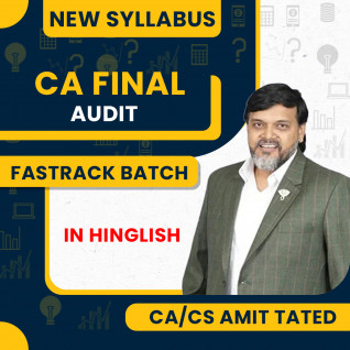CA/CS Amit Tated Audit Fastrack Gold 2.0 Batch For CA Final