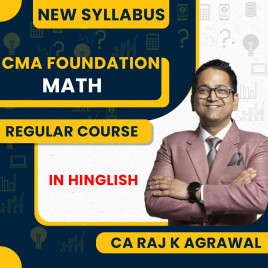 CA Raj K Agrawal Paper 3 – Fundamentals of Business Mathematics &amp; Statistics Regular Course for CMA Foundation