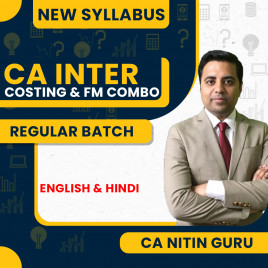 CA Nitin Guru Costing &amp; Financial Management Regular Batch For CA Inter