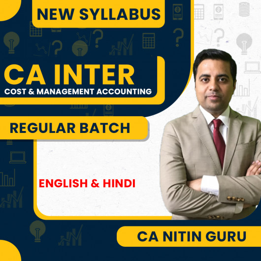 CA Nitin Guru Cost & Management Accounting Regular Batch Classes For CA Inter