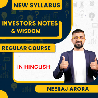 Investors Notes & Wisdom by Neeraj Arora Online Classes
