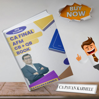 CA Pavan Karmele AFM Concept Book & Questionnaire Combo For CA Final: Study Material