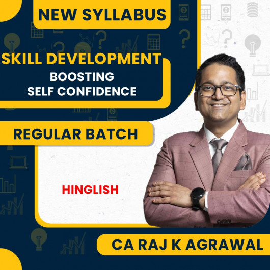 CA RAJ K AGRAWAL Boosting Self Confidence Skill Development Course : Pen Drive / Online Classes