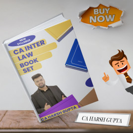 CA Harsh Gupta Corporate &amp; Other Laws 4 books [Vol(1&amp;II)+Compact+MCQ] Book Set For CA Inter: Study Material