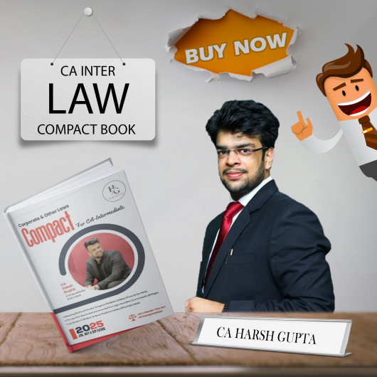 CA Harsh Gupta Corporate & Other Laws Compact book For CA Inter: Study Material