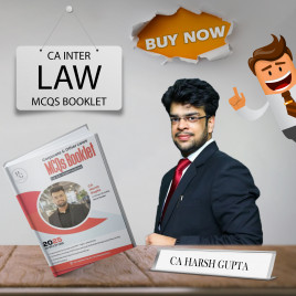 CA Harsh Gupta Corporate &amp; Other Laws MCQs Booklet For CA Inter: Study Material