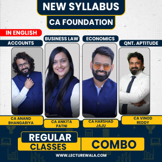 Swapnil Patni Classes All Subject Combo In English Regular Online Classes For CA Foundation: Google Drive Classes.