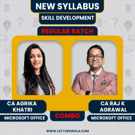 CA Agrika Khatri &amp; CA Raj K Agrawal Ultimate Microsoft Office Skill Development Course : Pen Drive / Online Classes