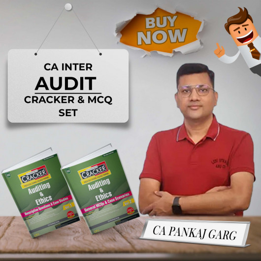 CA Pankaj Garg Auditing & Ethics Cracker Book For CA Inter 17th Edition: Study Material