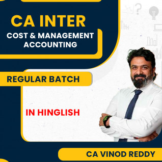 CA Vinod Reddy Cost and Management Accounting For CA Inter: Regular Full Batch 