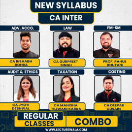 Vishwas CA Classes All Subject Combo Regular Batch For CA Inter