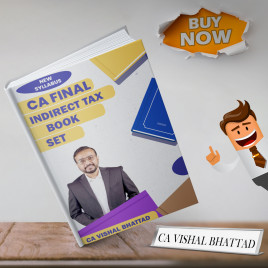 CA/CS/CMA Final Indirect Tax Simplified and Questionnaire &amp; Chart Book Set Combo by CA Vishal Bhattad