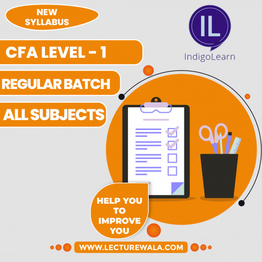 Indigo Learn CFA Level 1 Regular Online Classes For CFA: Online Classes