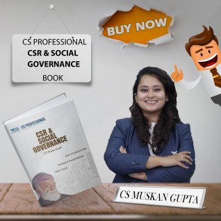 CS Muskan Gupta CSR & Social Governance For CS Professional : Online Study Material